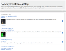 Tablet Screenshot of blog.bombayelectronics.com